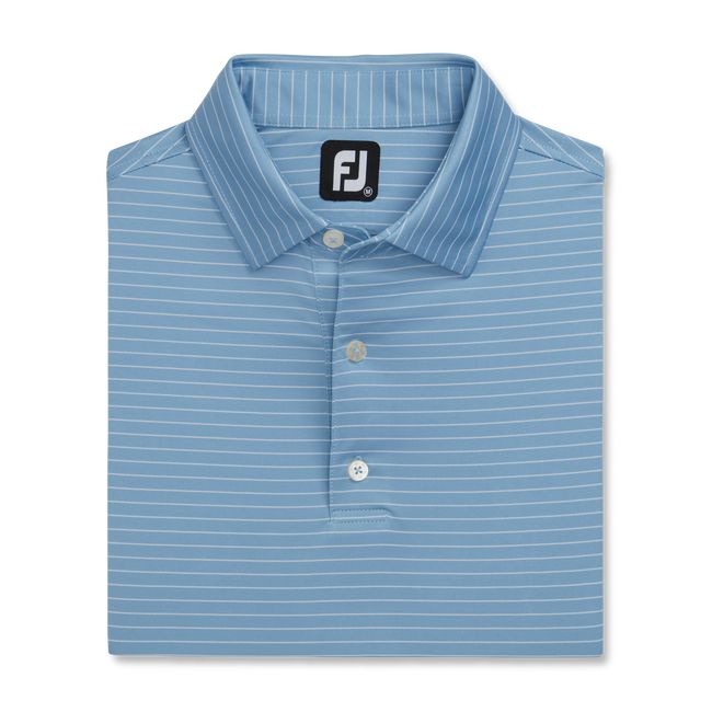 Camicie Footjoy Lisle Classiche Pencil Stripe Uomo Blu | XCMLZBY-03