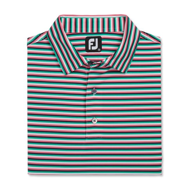 Camicie Footjoy Multi Stripe Lisle Self Collar Uomo Colorate | JYHEZNK-37