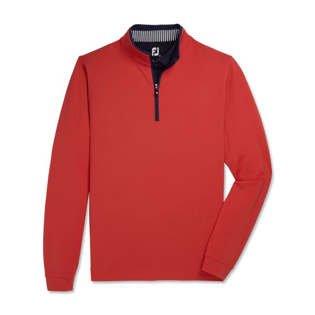 Felpa Footjoy Leggere Solid Mid-Layer Uomo Rosse | POCISGY-56