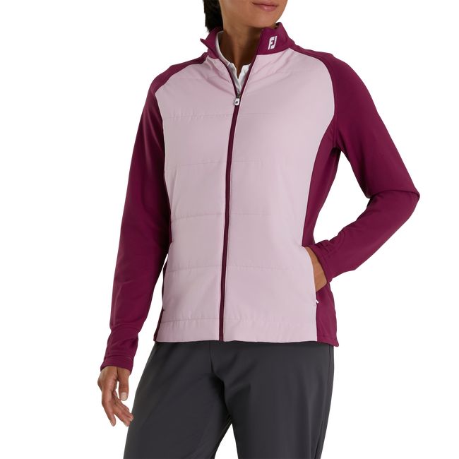 Giacca Footjoy Ibrido - Fj Tour Logo Donna Rosa | GABMDXH-61