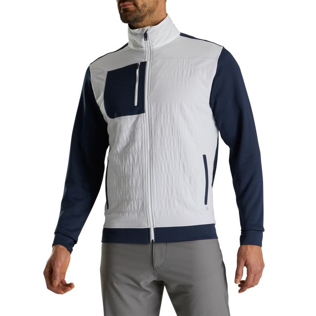 Giacca Footjoy Thermoseries Ibrido Uomo Bianche Blu Marino | PSOIEAY-84