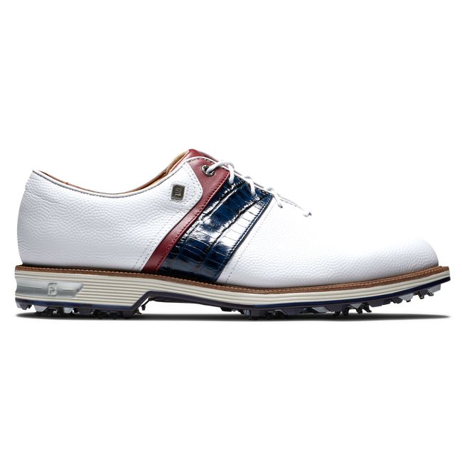 Scarpe da Golf Footjoy Premiere Series Uomo Bianche Blu Marino | KHGFXLQ-98