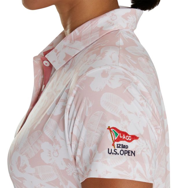 Camicie Footjoy 2023 U.S. Open Tropical Print Donna Rosa | EMNLPUK-20