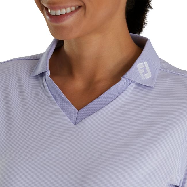 Camicie Footjoy End On End Open Collar Donna Viola | AMQGYWX-18