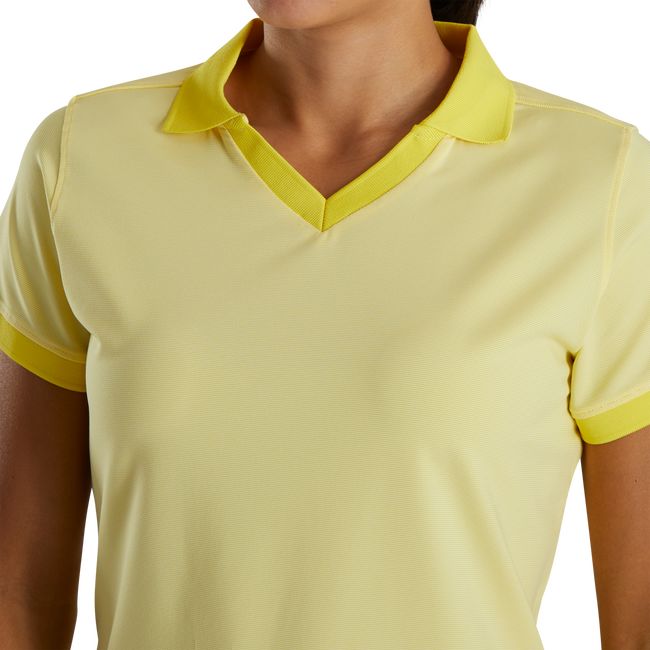 Camicie Footjoy End On End Open Collar Donna Gialle | NOJBGZU-82