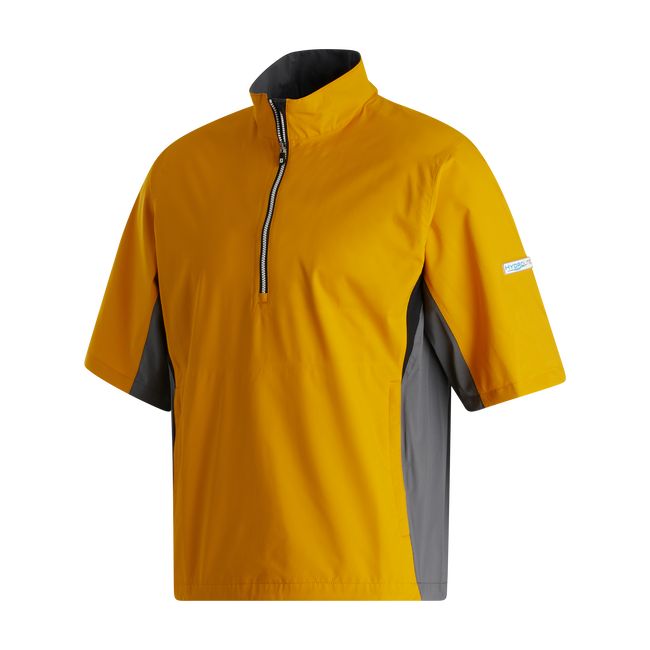 Camicie Footjoy HydroLite Corta Sleeve Rain Uomo Gialle | IMHNTZC-76