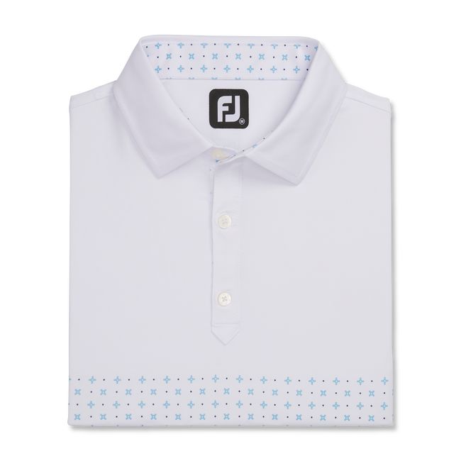 Camicie Footjoy Lisle Engineered Foulard Self Collar Uomo Bianche | OVWILDT-29