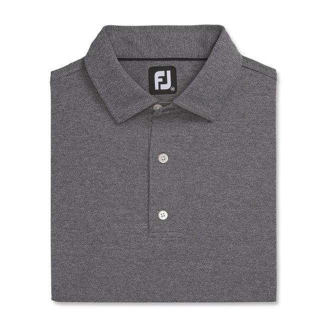 Camicie Footjoy Performance Stretch Pique Solid Self Collar Uomo Grigie | AZRFBXW-26