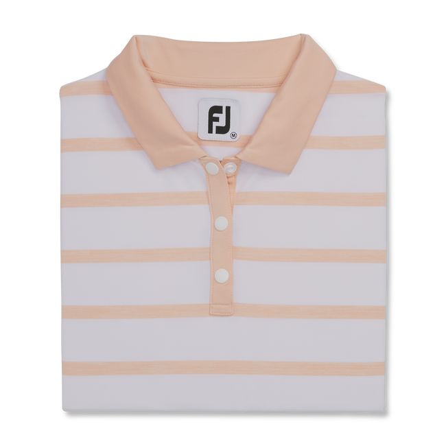 Camicie Footjoy Senza Maniche Spacedye Stripe Donna Bianche | ZSGFDEM-29