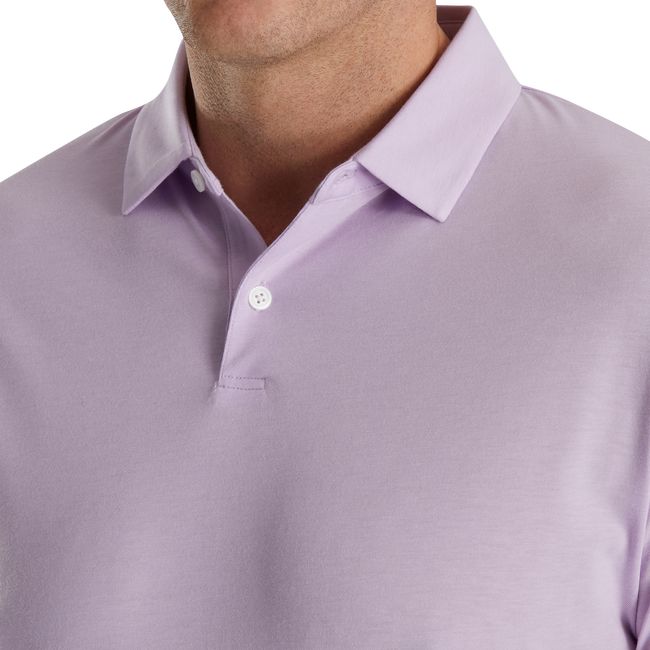 Camicie Footjoy Solid Jersey Uomo Viola | SAIQGPE-47