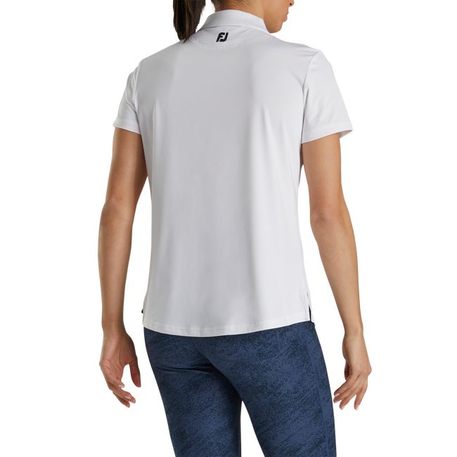 Camicie Footjoy Solid Lisle - Fj Tour Collar Donna Bianche | IHFNBYL-57