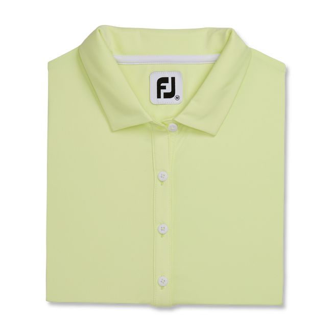 Camicie Footjoy Solid Lisle Self Collar Donna Gialle | MJZEQSD-92