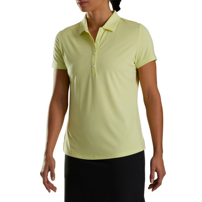 Camicie Footjoy Solid Lisle Self Collar Donna Gialle | MJZEQSD-92