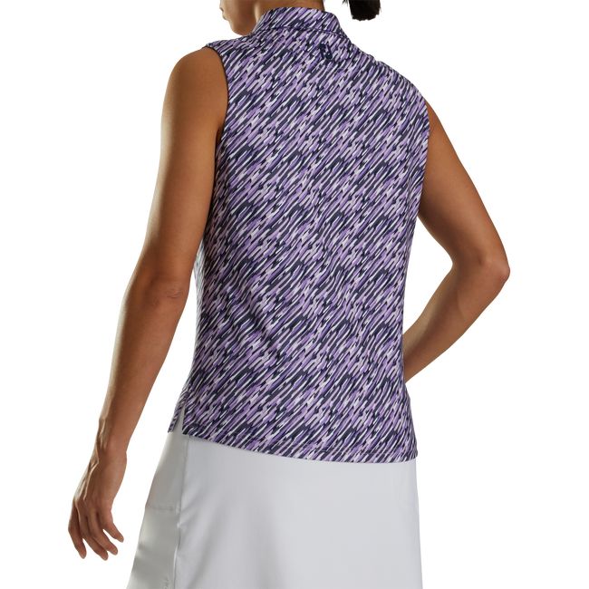 Camicie Footjoy Solid Lisle Senza Maniche Donna Viola | CWJKYZI-47