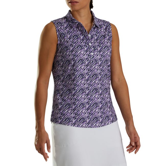 Camicie Footjoy Solid Lisle Senza Maniche Donna Viola | CWJKYZI-47