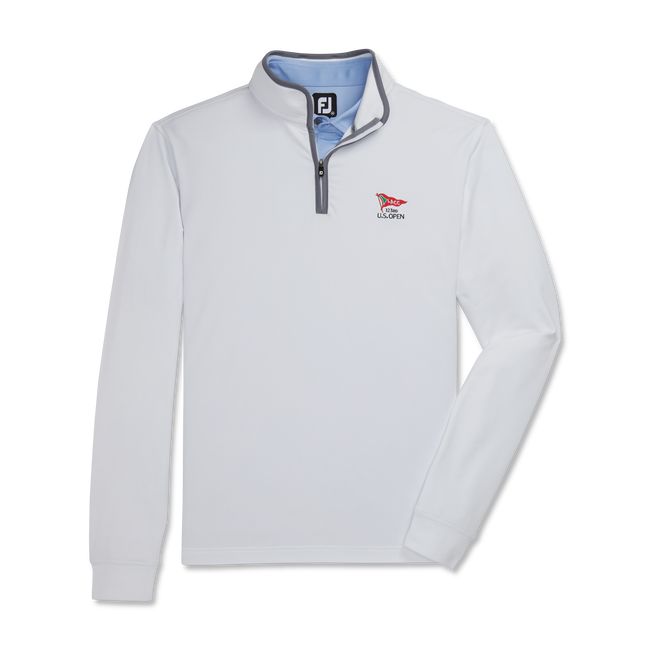 Felpa Footjoy 2023 U.S. Open Quarter-Zip Pullover Uomo Bianche | ZEUAHVP-94