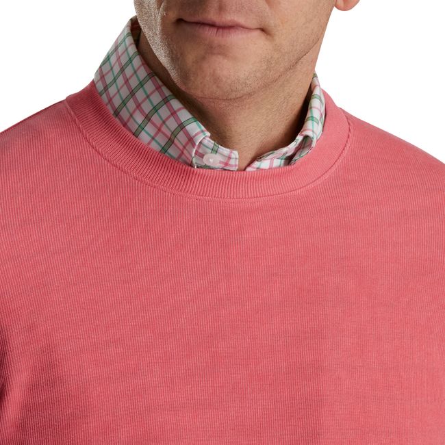 Felpa Footjoy Crewneck Pullover Uomo Rosa | OADQGTK-38