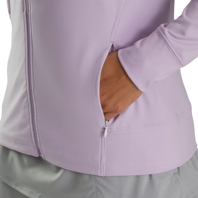 Felpa Footjoy Full-Zip Knit Mid-Layer Donna Viola | OEAHBDK-09