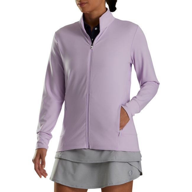 Felpa Footjoy Full-Zip Knit Mid-Layer Donna Viola | OEAHBDK-09