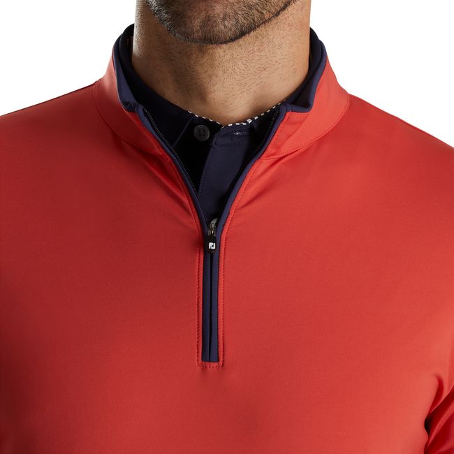 Felpa Footjoy Leggere Solid Mid-Layer Uomo Rosse | POCISGY-56