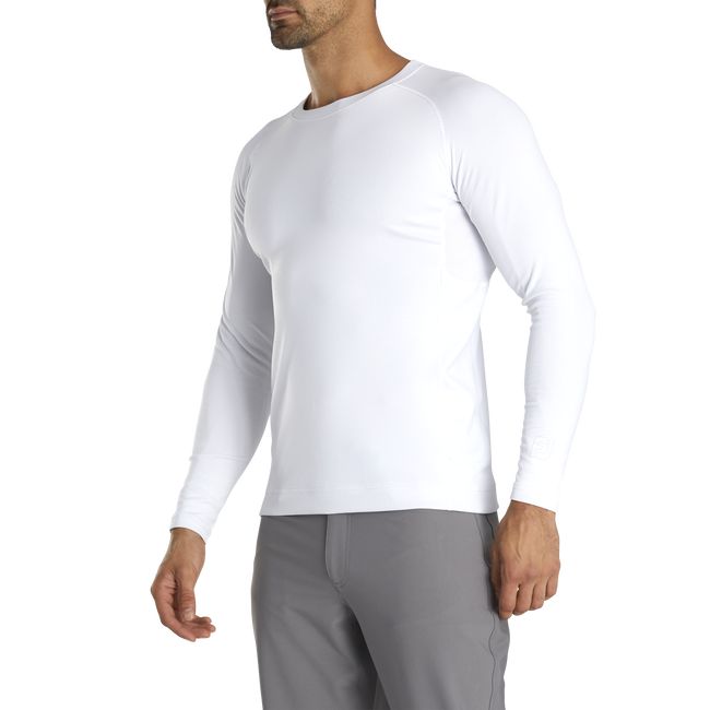 Felpa Footjoy Phase One Base Layer Uomo Bianche | UHKNARS-83