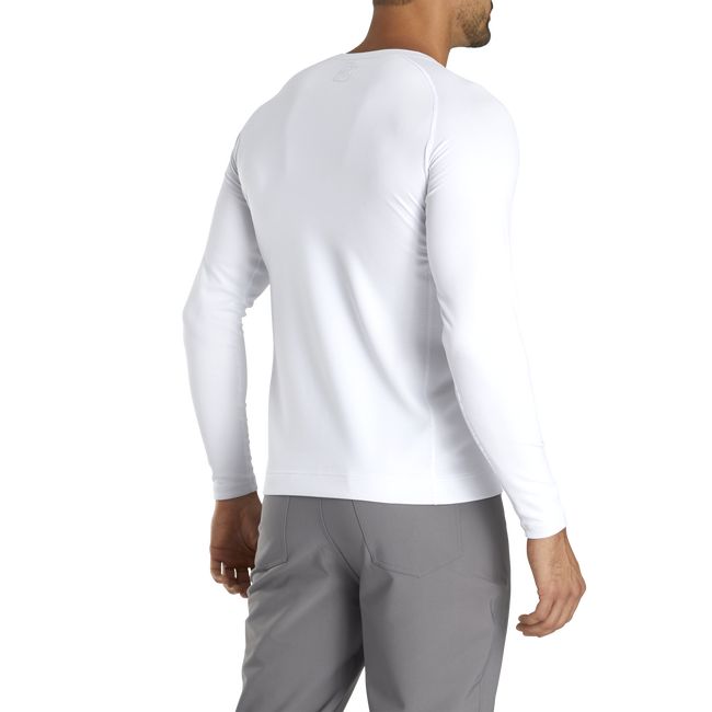 Felpa Footjoy Phase One Base Layer Uomo Bianche | UHKNARS-83