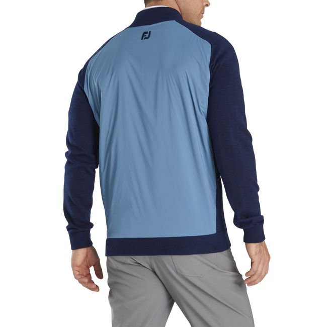 Felpa Footjoy Tech Maglia Uomo Blu | UQYNOAK-50