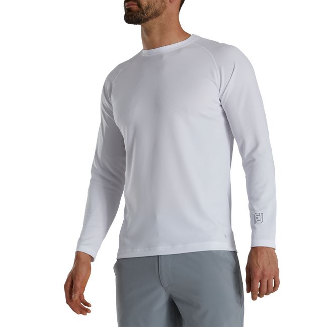 Felpa Footjoy Thermoseries Base Layer Uomo Bianche | ZLQYEUJ-64