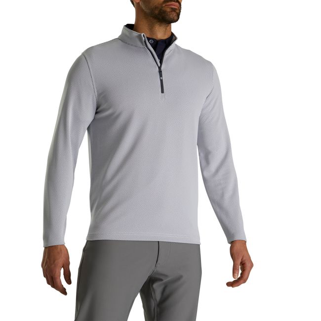 Felpa Footjoy Thermoseries Mid-Layer Uomo Grigie | DYZIUNG-24