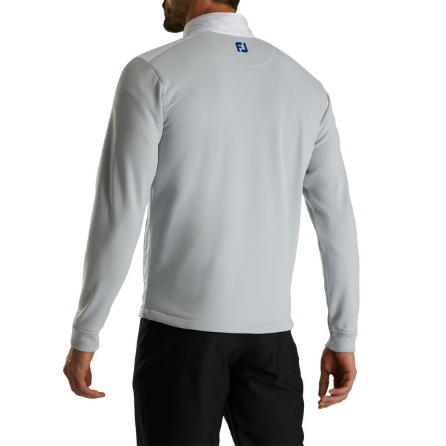 Giacca Footjoy Full-Zip Ibrido Uomo Bianche Grigie | TGSVNHQ-01