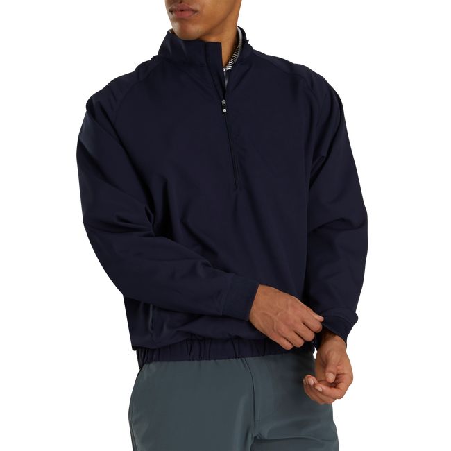 Giacca Footjoy Half-Zip Windshirt Uomo Blu Marino | NLGVQSM-34