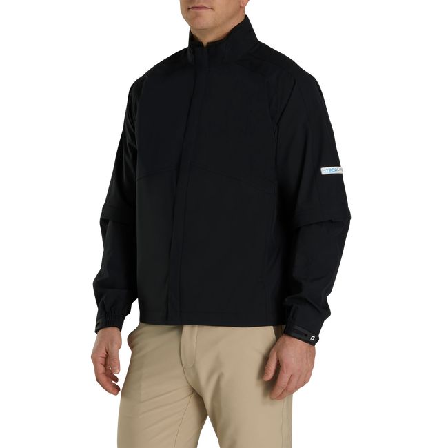 Giacca Footjoy HydroLite Zip-Off Sleeves Rain Uomo Nere | KXZMVJU-08