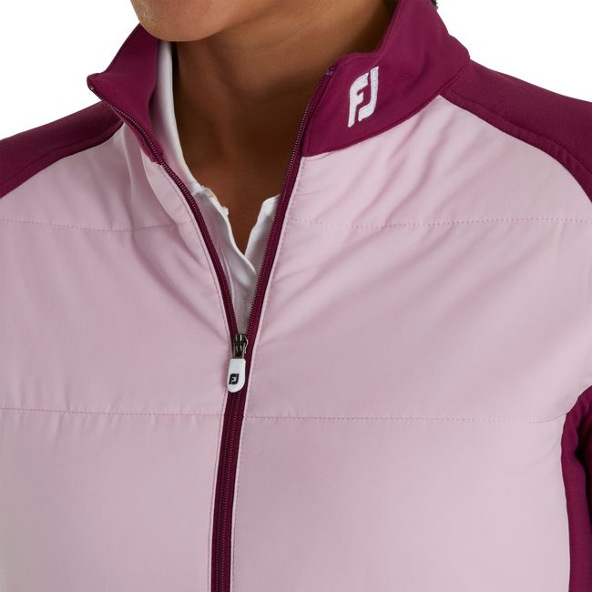 Giacca Footjoy Ibrido - Fj Tour Logo Donna Rosa | GABMDXH-61