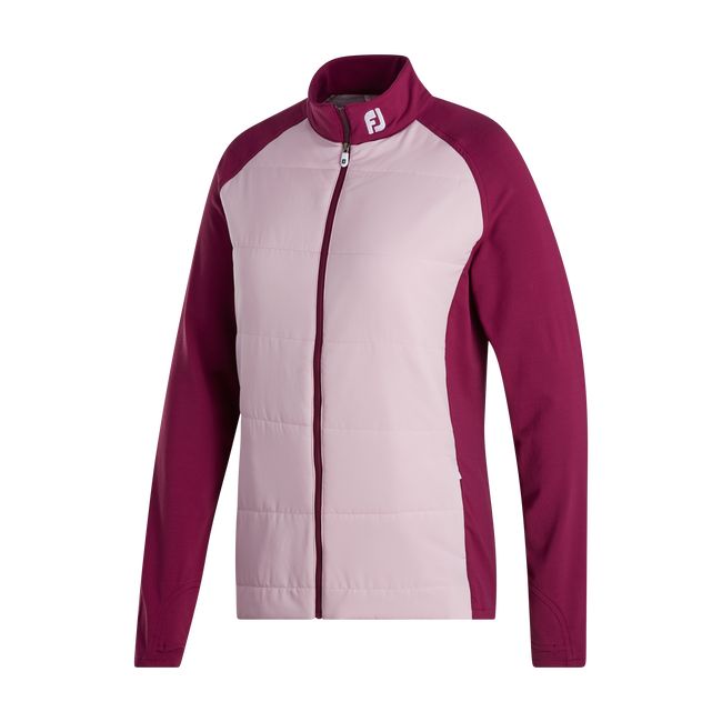 Giacca Footjoy Ibrido - Fj Tour Logo Donna Rosa | GABMDXH-61