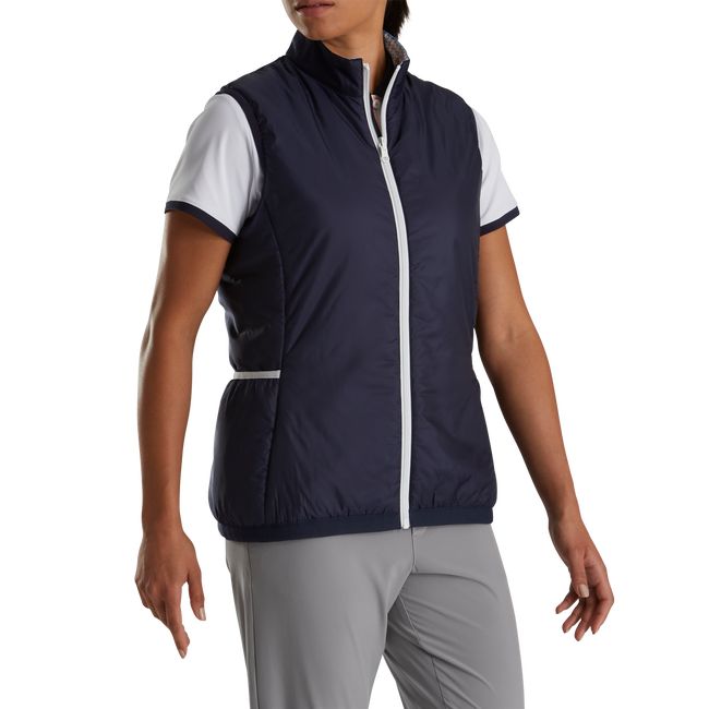 Gilet Footjoy Insulated Reversible Donna Blu Marino | WVMNRBU-28