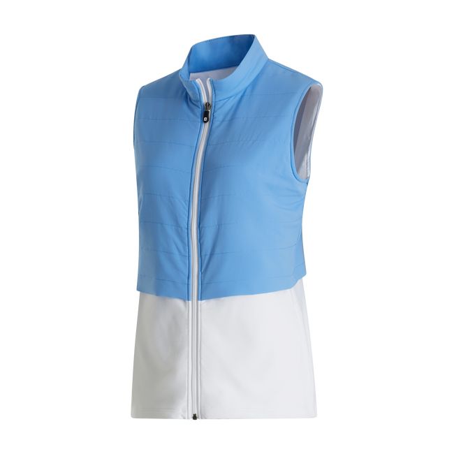 Gilet Footjoy Layered Insulated Donna Blu Chiaro Bianche | WTZJPNV-52