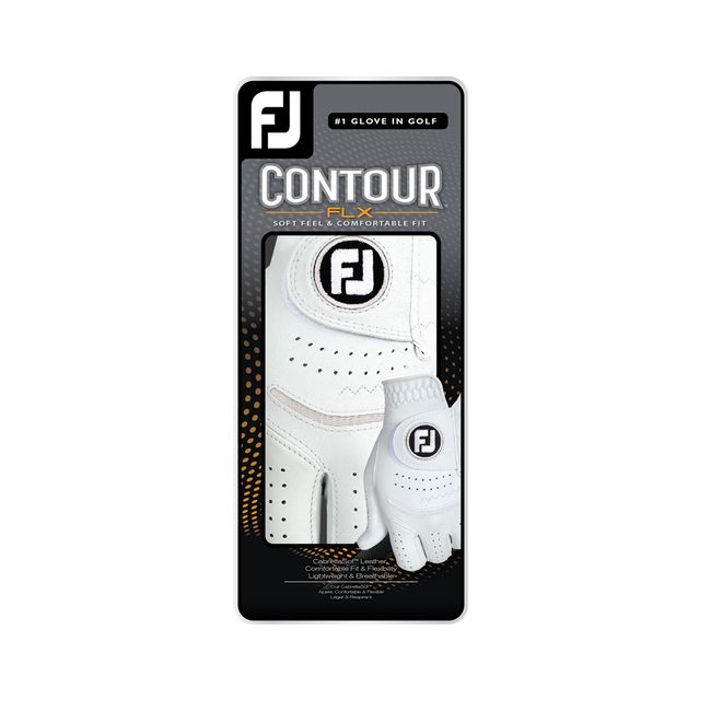 Guanti Da Golf Footjoy Contour Flx Donna Bianche | JVFQCHM-27