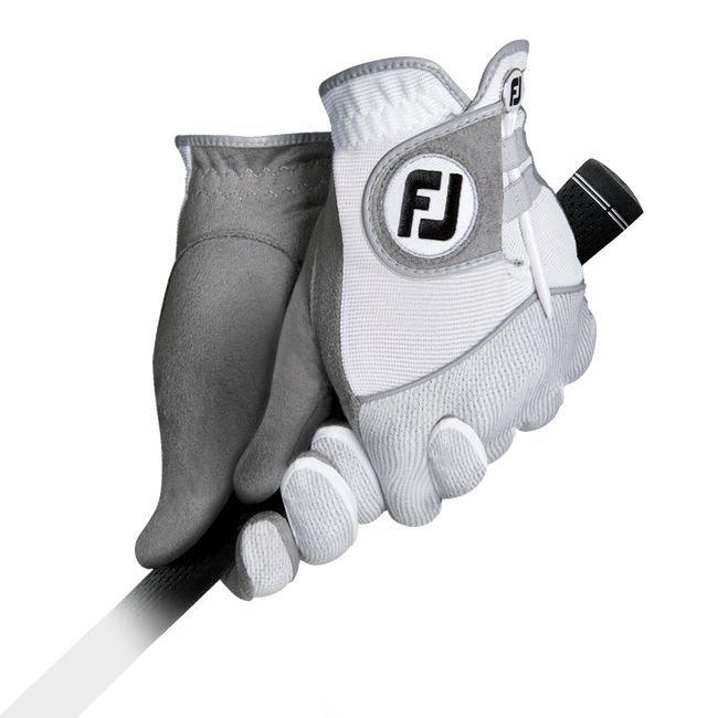 Guanti Da Golf Footjoy Raingrip Pair Uomo Bianche Grigie | PHDTGAE-45