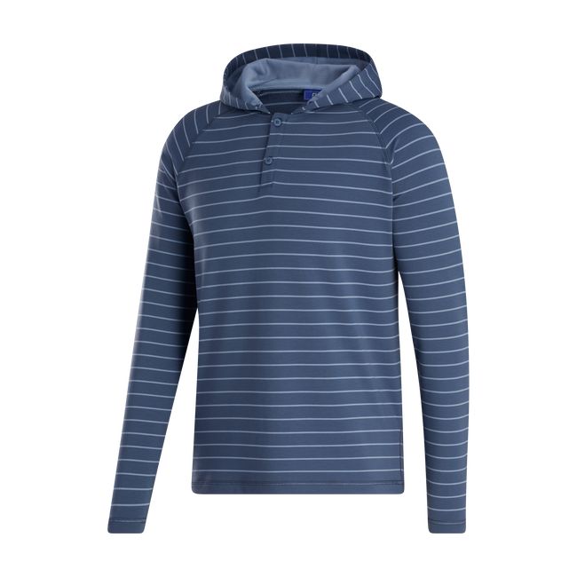 Hoodie Footjoy A Strisce Uomo Blu Marino | ELQOATF-57