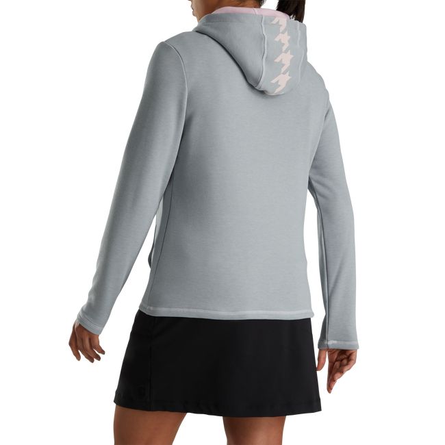 Hoodie Footjoy Half-Zip Donna Grigie | PHJXDBM-57