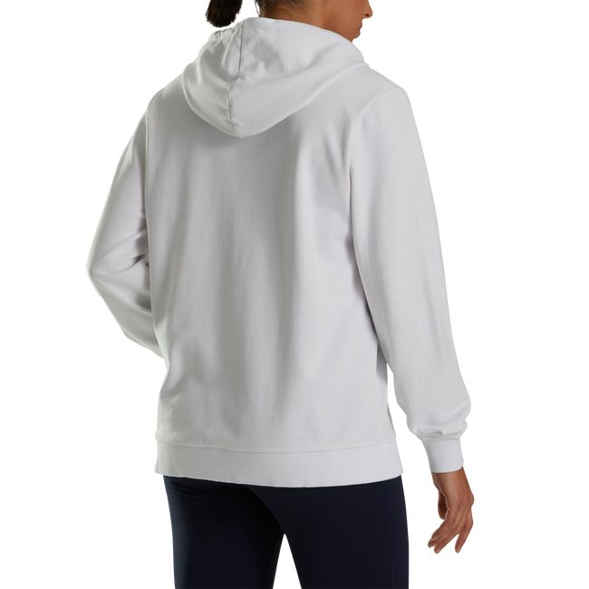 Hoodie Footjoy Tiki Grafica Donna Bianche | XFEAYKW-85