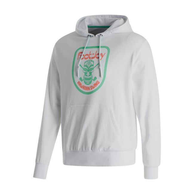 Hoodie Footjoy Tiki Grafica Uomo Bianche | HPYAEIB-63