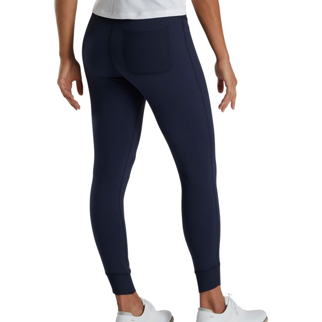 Leggings Footjoy Ankle Length Rib Block Donna Blu Marino | EMZRCWV-82