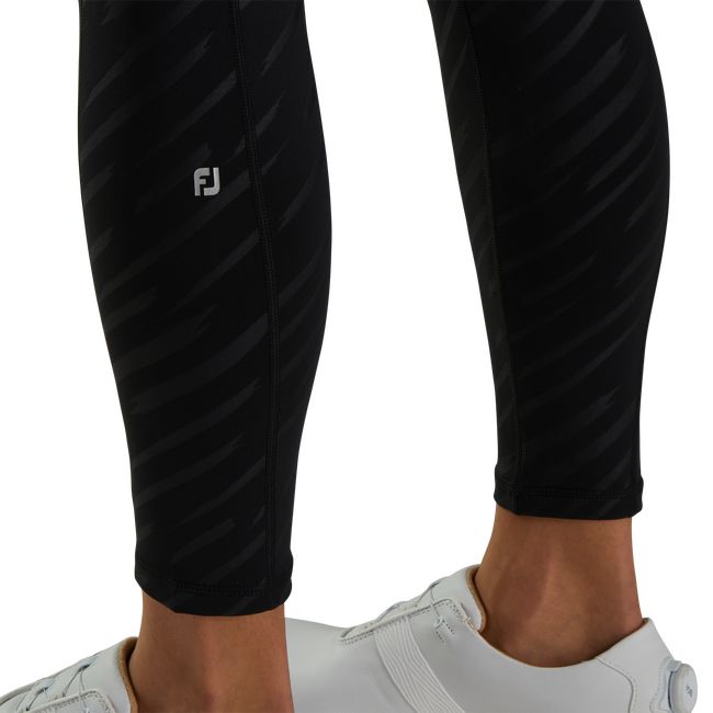 Leggings Footjoy Embossed Donna Nere | NSOMITC-15