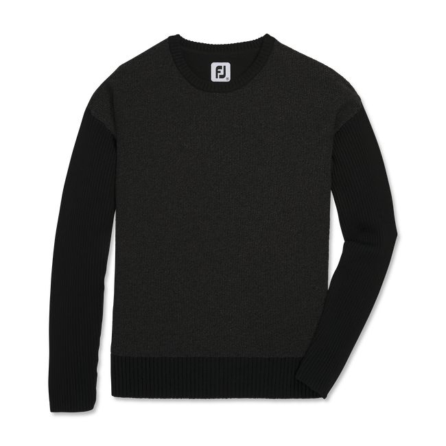 Maglioni Footjoy Crewneck Donna Nere | OZXVICM-47