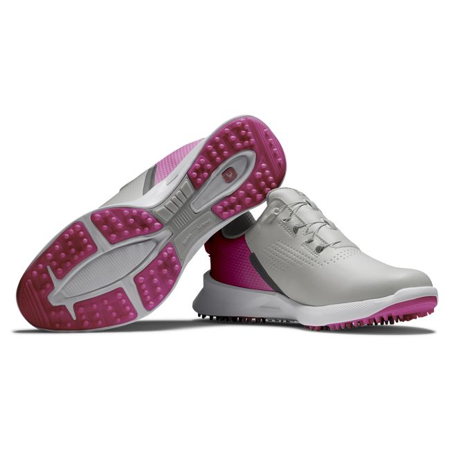 Scarpe Da Ginnastica Footjoy Fj Fuel Boa Donna Grigie Rosa | CSMRODK-94