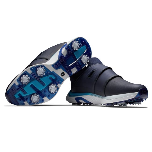 Scarpe Golf Chiodate Footjoy Hyperflex Boa Uomo Blu Marino | LYEQATG-73