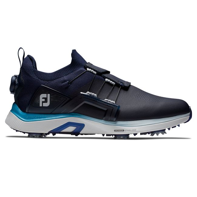 Scarpe Golf Chiodate Footjoy Hyperflex Boa Uomo Blu Marino | LYEQATG-73