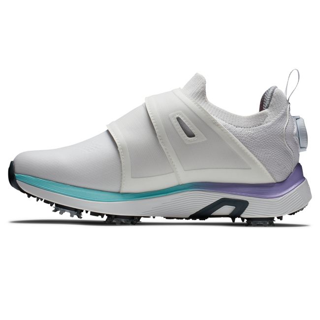 Scarpe Golf Chiodate Footjoy Hyperflex Boa Donna Bianche | NWZEKUL-50