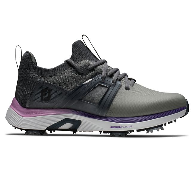 Scarpe Golf Chiodate Footjoy Hyperflex Donna Grigie Rosa | GSPQOEB-10